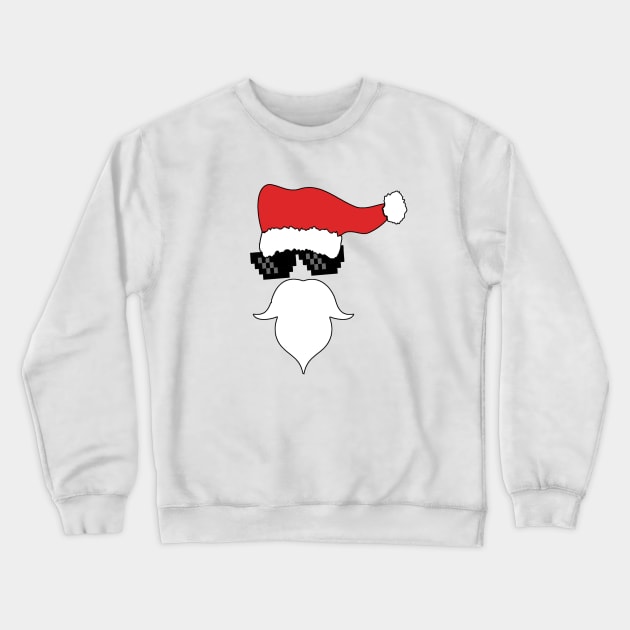 Cool Santa Crewneck Sweatshirt by Vrbex